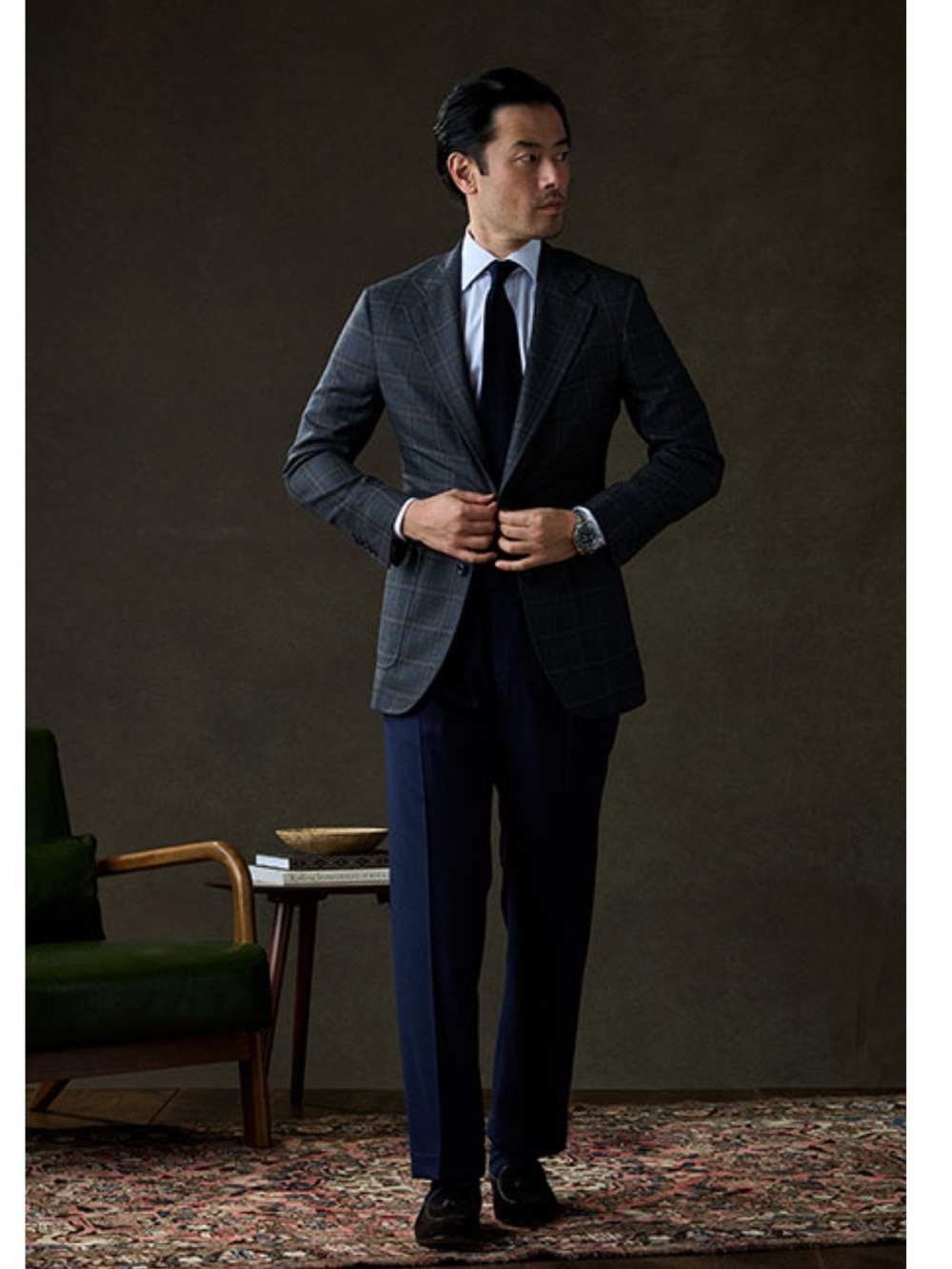 Tom James Executive Collection Bespoke Sport Jacket, 48R *see measurements*
